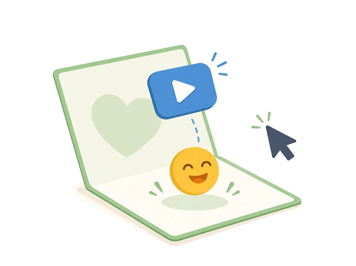 Creating an online group greeting card with messages, photos, and video