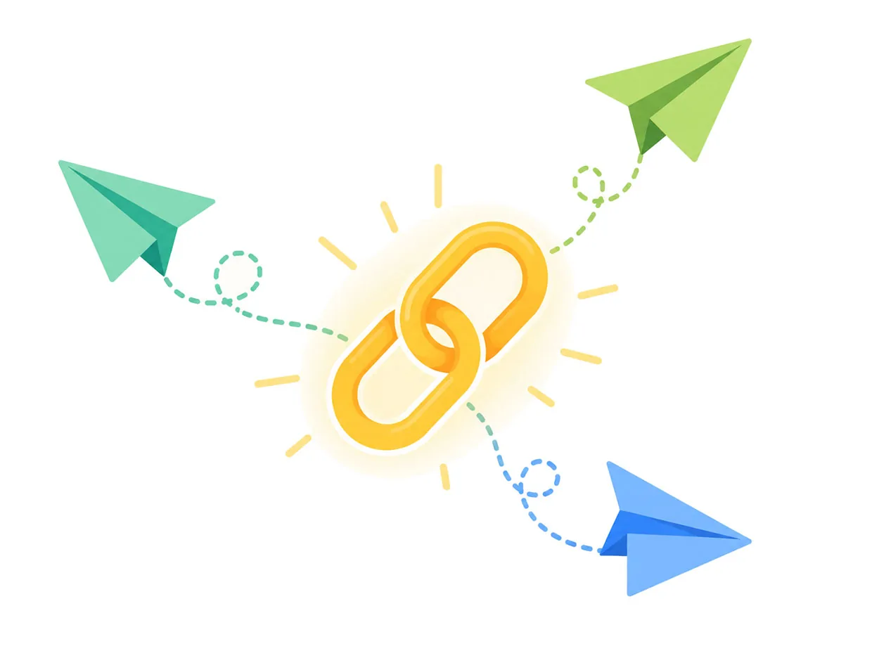Sharing a group greeting card link with colleagues and remote teams