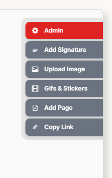 Card editing controls