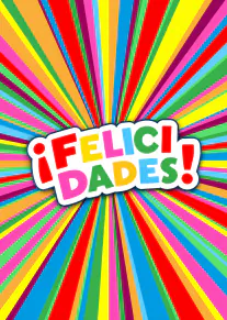 ¡Feliz Día del Padre multicolor!