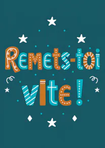 Carte de retraite « Retire-toi vite ! »