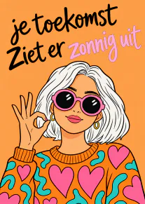 Je toekomst ziet er zonnig uit