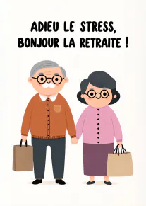 Adieu le stress, bonjour la retraite