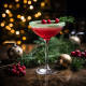 Merry Mistletoe Martini Cocktail