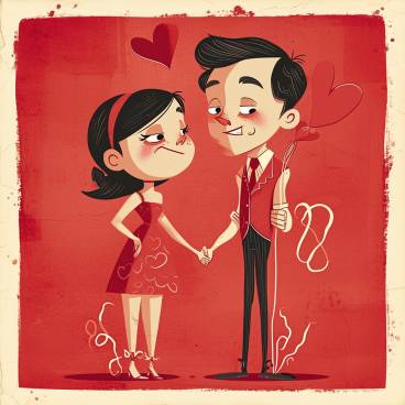 Funny Valentine's Day Couple