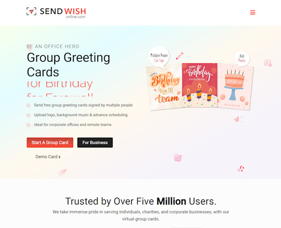 Best Group Greeting Card Websites in 2024 | Happy Tree Cards